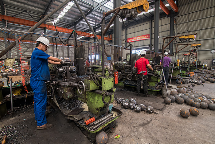 大冶网架配件车间